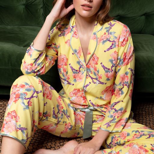 Cotton Mix Pyjamas - Oriental Floral