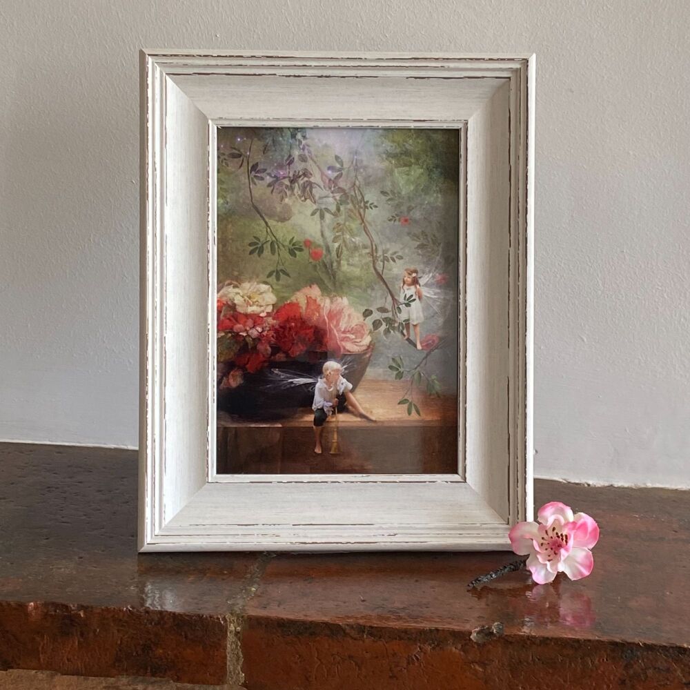 Framed Fairy Picture - Garden of Love