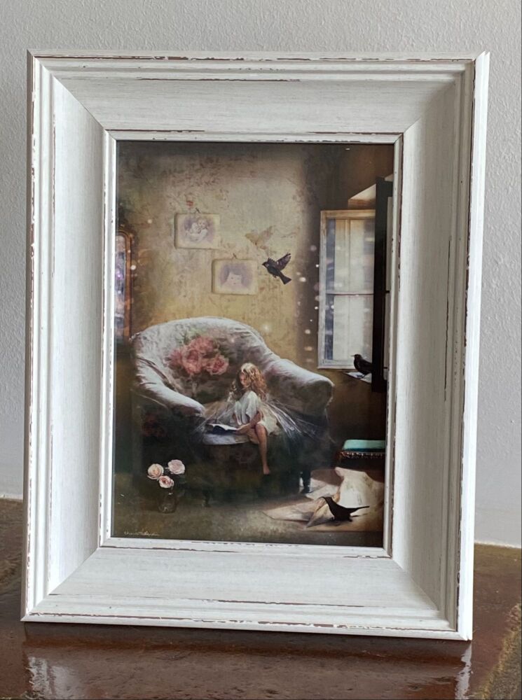 Framed Fairy Picture - Little Room Where The Sun Peeps In