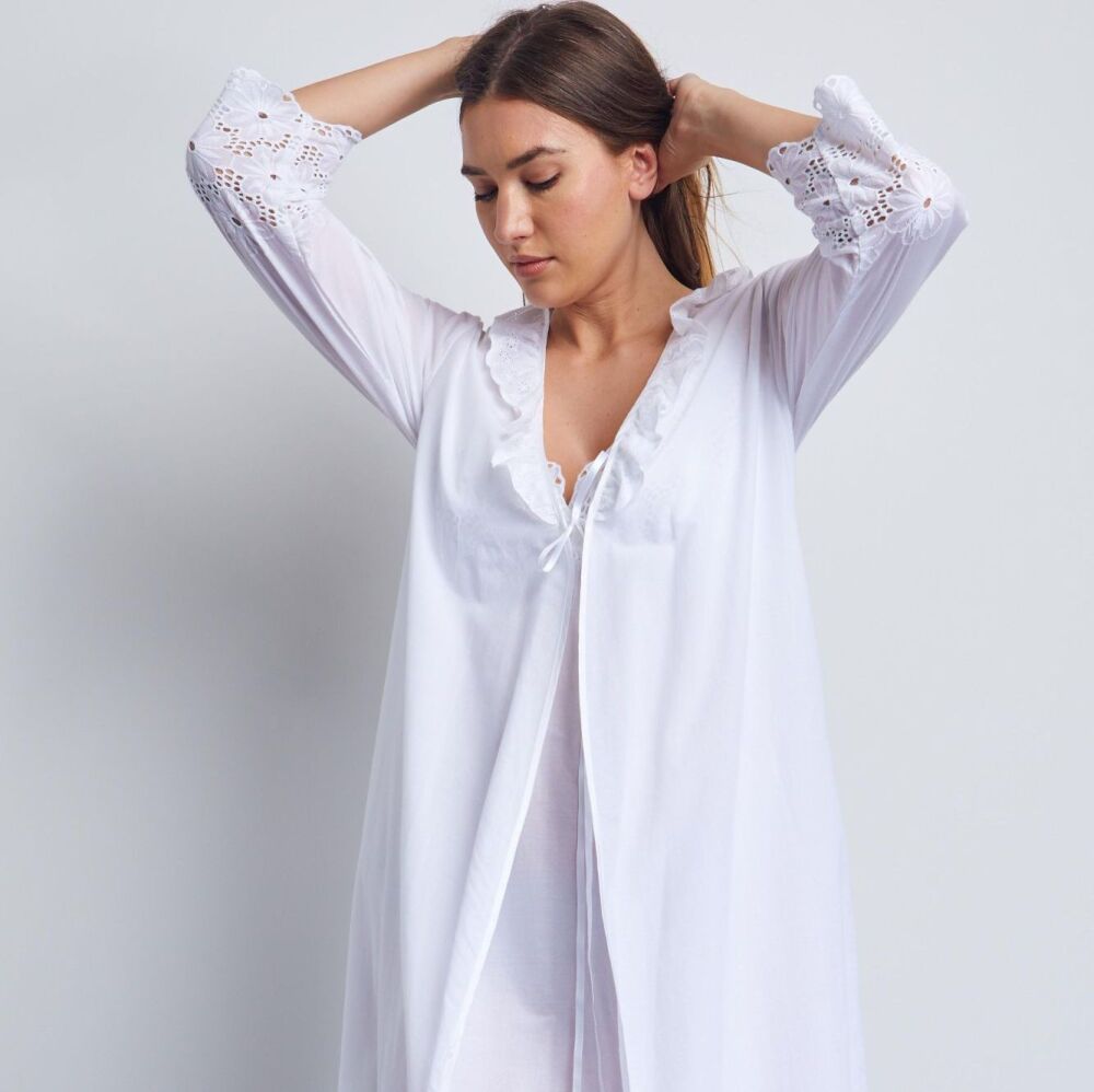 Cotton Dressing Gown - Deva