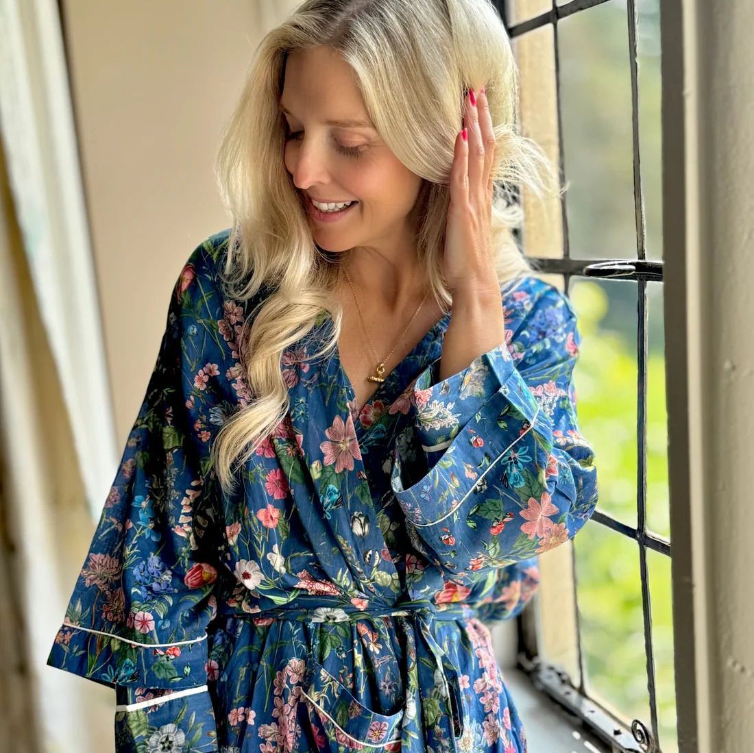 Cotton Voile Kimonos that are lightweight and perfect for travelling in three pretty colourways