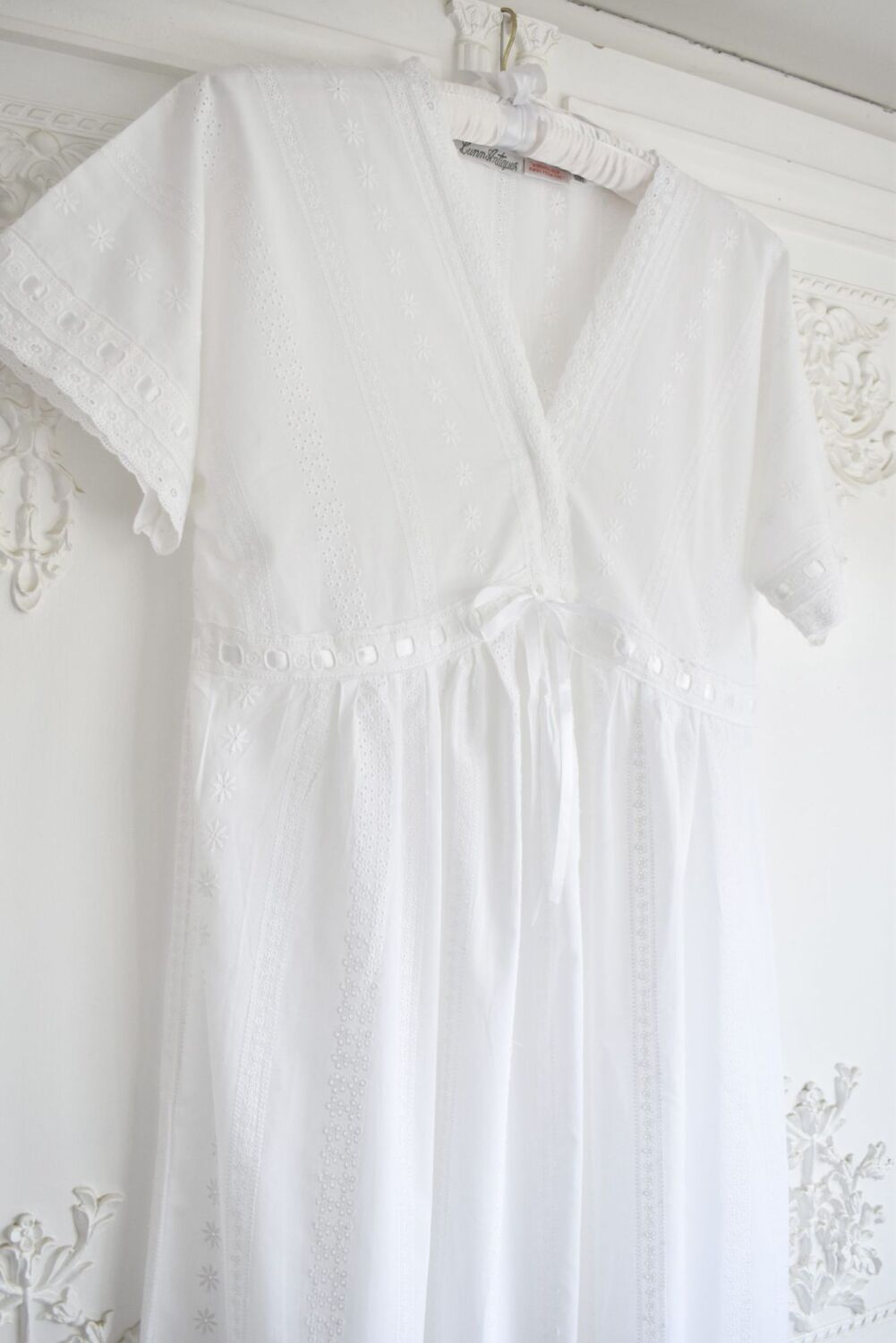 Short Sleeved Cotton Nightdress - Josette