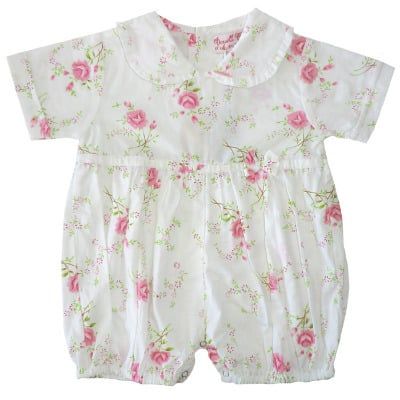 Baby Cotton Romper - Rosie