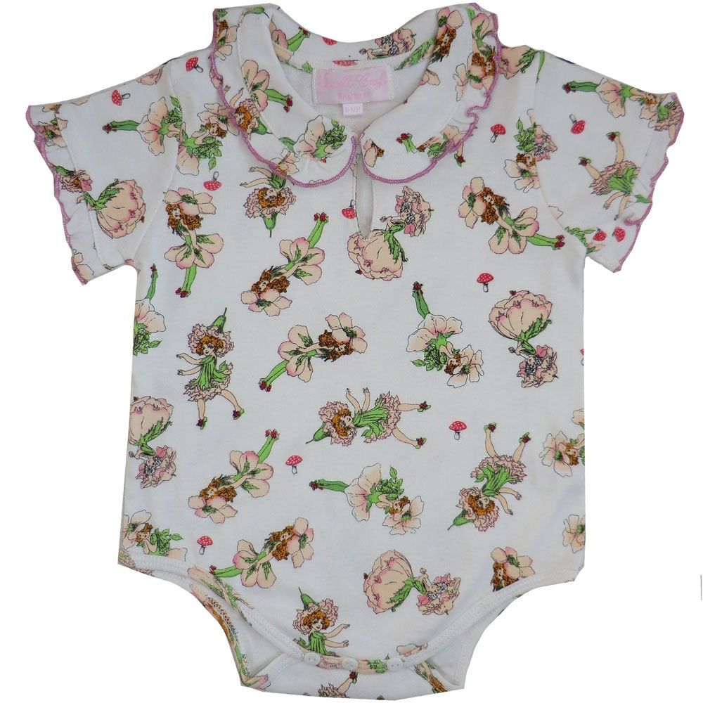 Cotton Babygro Vests With Collars