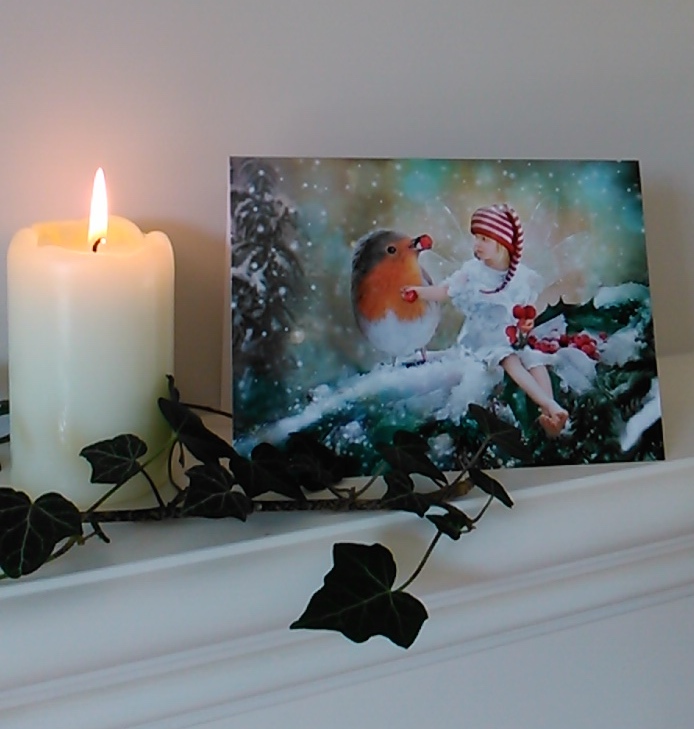 Faerie Christmas Card - A Winter's Feast