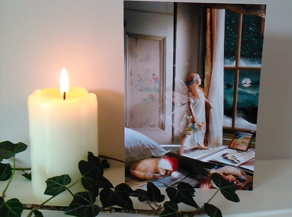 Faerie Christmas Card - Christmas Magic