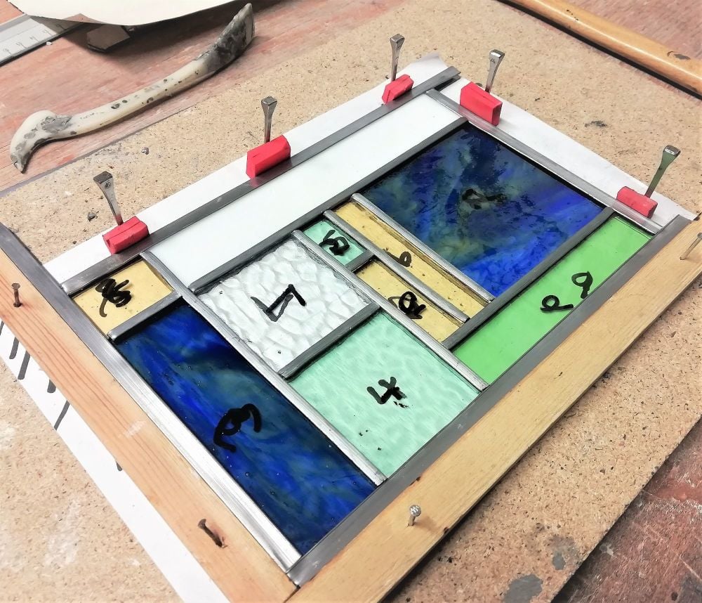 492 Introduction to Leaded Stained Glass - 1 Day Course Saturday 14th Decem