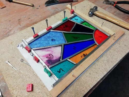 510 Introduction to Leaded Stained Glass - 1 Day Course, Saturday 14th Marc
