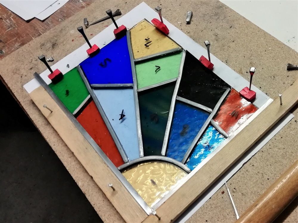 573b Introduction to Leaded Stained Glass - 1 Day Course - Thursday 29th Ju