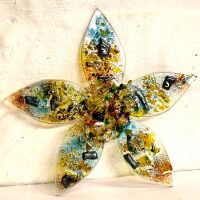 2115 Making Fused Glass Hanging Flowers - Tuesday 26th August 2025, 9:30am - 12:30