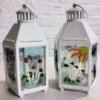 2116 Making Fused Glass Lanterns (1 large or 2 medium)  - Thursday 28th August 2025, 9:30am - 12:30