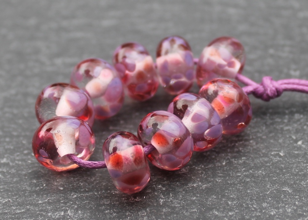 Violet Fire Beads