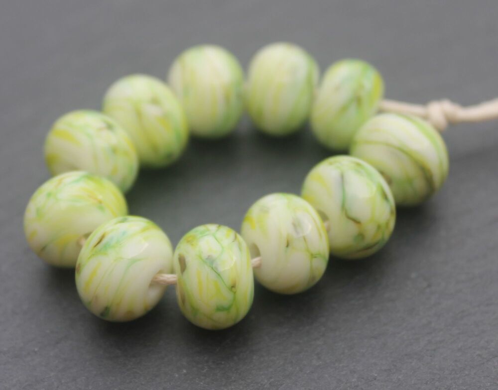 Spring Green Marbles