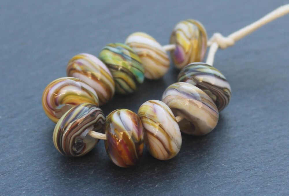 Natural Tones Twistie Beads Set 2