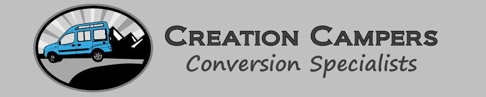 Creation Campers, site logo.