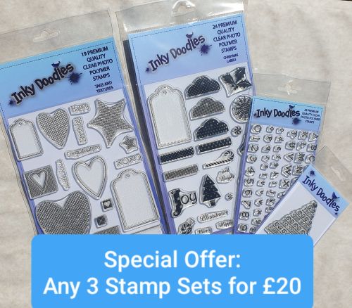 Any 3 stamp sets for £20 