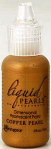 Liquid Pearls - copper pearl