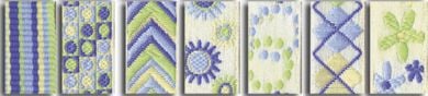 Maya Road Inspiration ribbon pack - blue / green