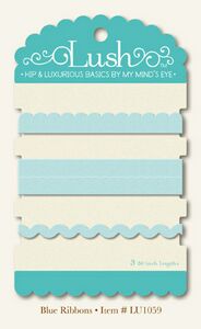 My Mind's Eye ribbon pack - blue