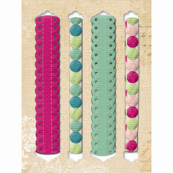 K & Co - stitched felt ribbons - Margo