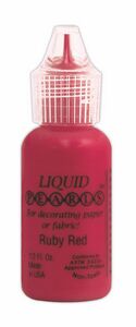 Liquid Pearls - ruby red