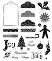 A5 Christmas Labels