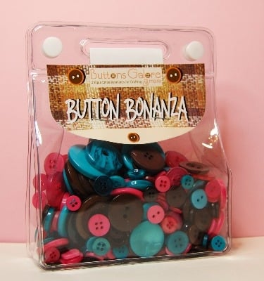 Button Bonanza - Juke Box - 1/2 Lb 225g Button Assortment