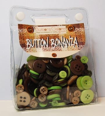 Button Bonanza - Campy - 1/2 Lb 225g Button Assortment