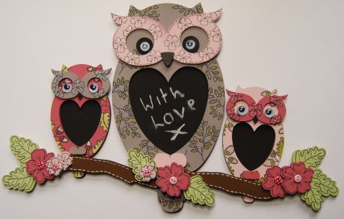 MDF Trio of Owls