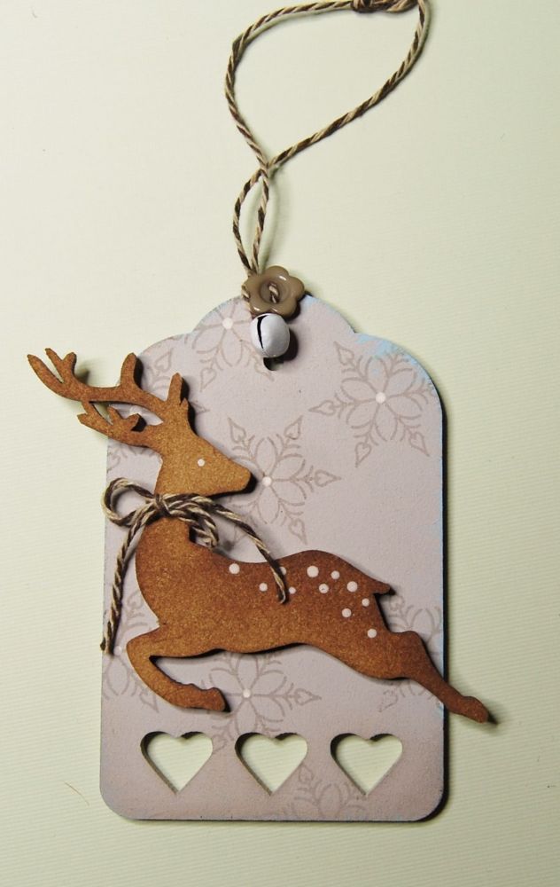Pack of 5 large tags