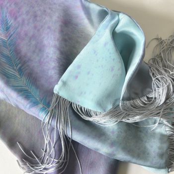 silk scarf detail