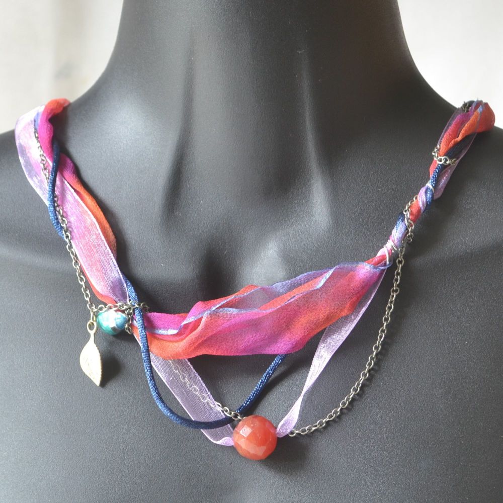Necklace on mannequin