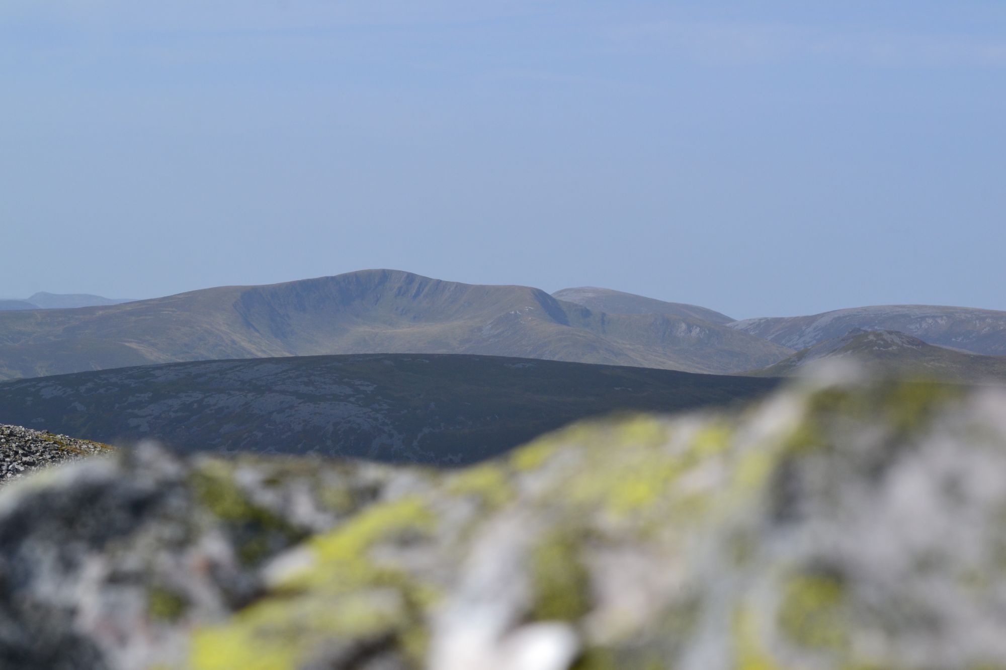 Scottish hills landscape