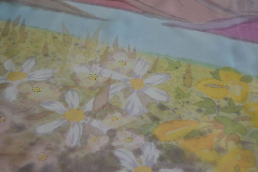 silk scarf detail