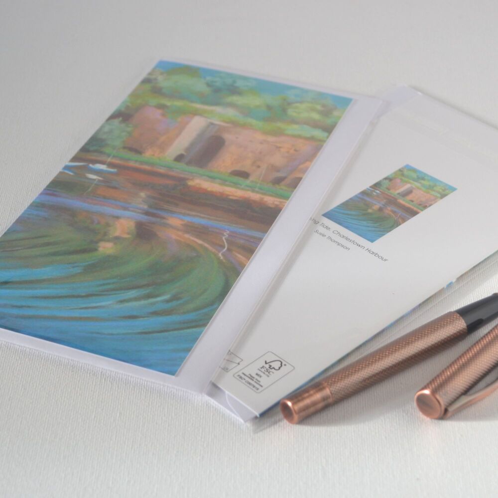 Incoming Tide, Charlestown Harbour