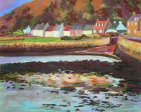 Pastel painting of Limekilns