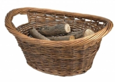 Cradle Willow Log Basket