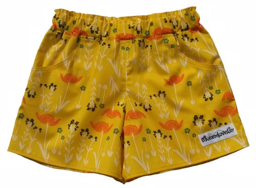 Sassy Shorts (Choice of Fabric) Sizes 6-12 months to 11/12 years *MADE TO O