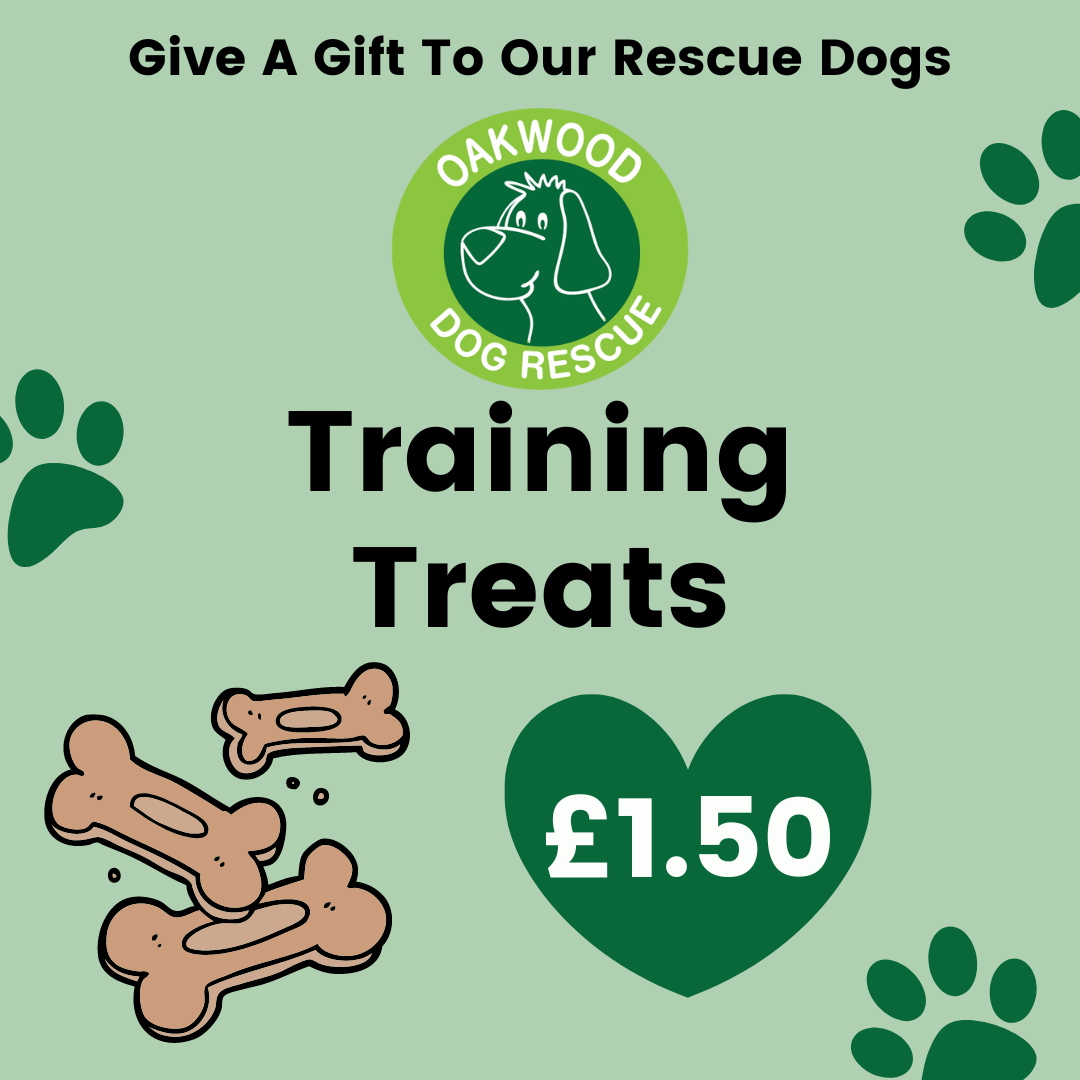 Pay for Training Treats for a Rescue Dog