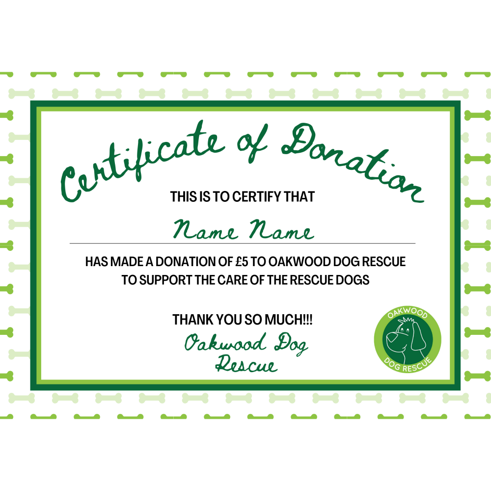 Donation Certificates