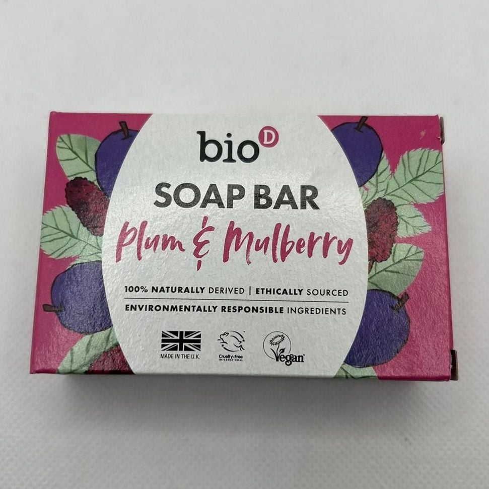 Bio-D Soap Bar Plum & Mulberry