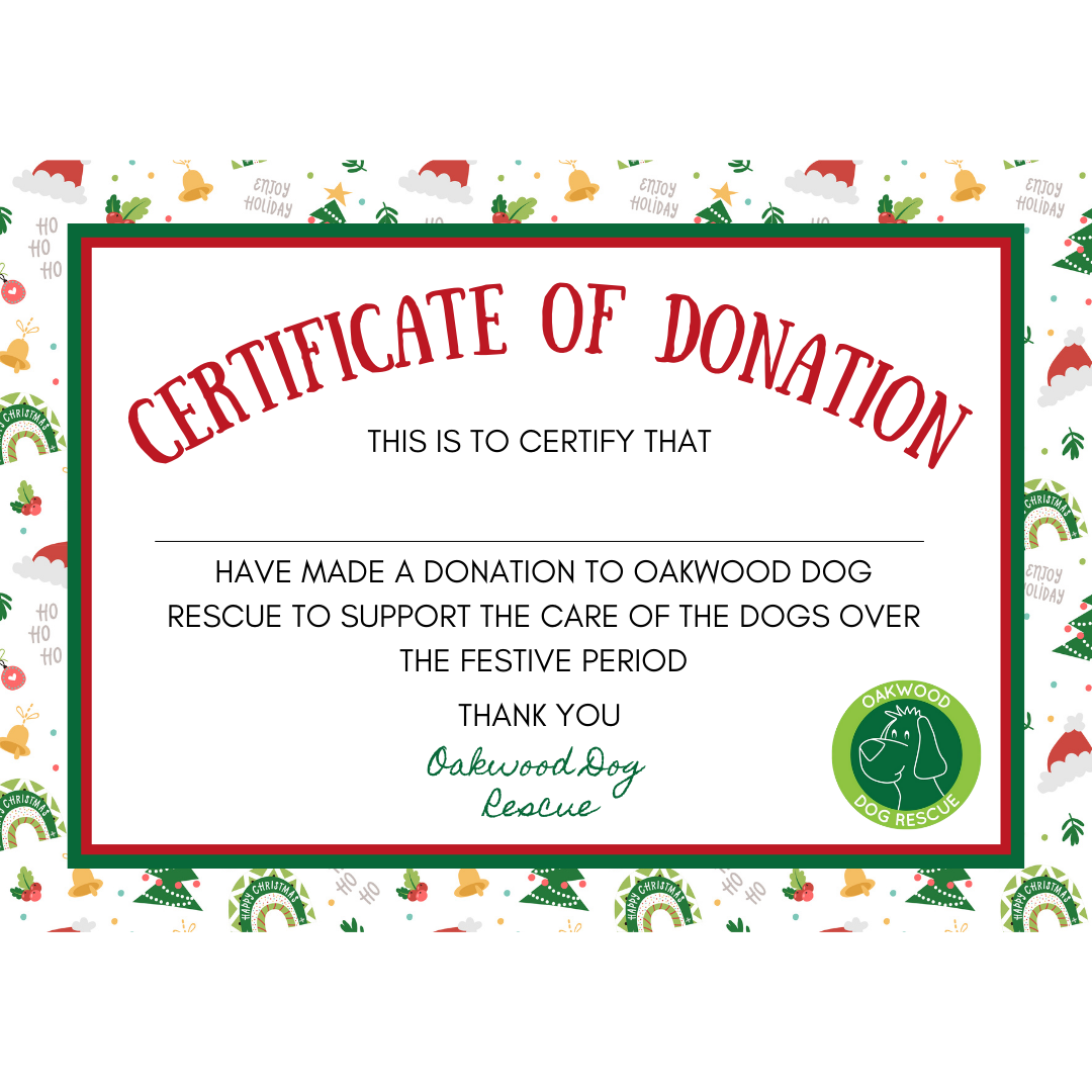 Personalised Chirstmas Certificate