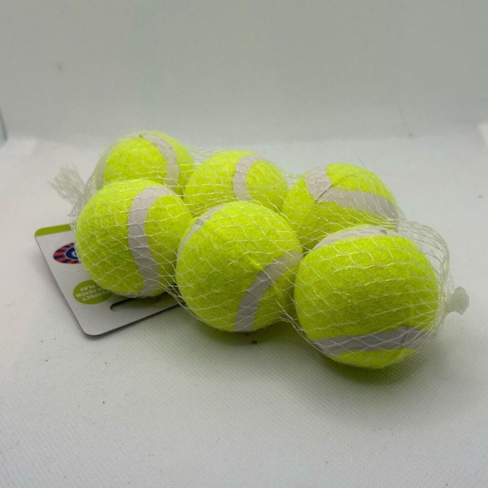 Lets Play 6 Mini Tennis Balls