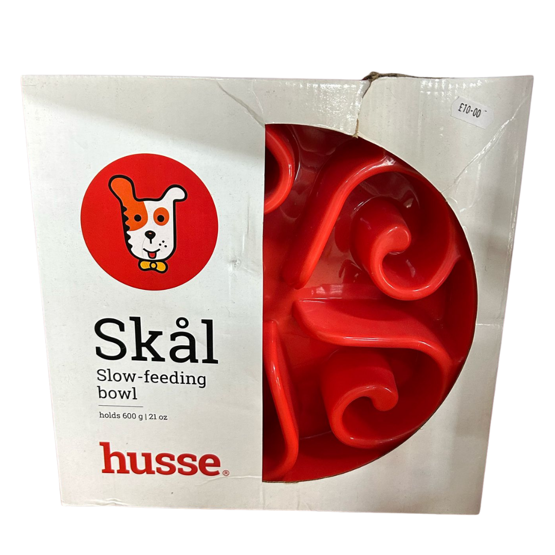 Husse Slow Feeding Bowl - Box Slightly Damaged