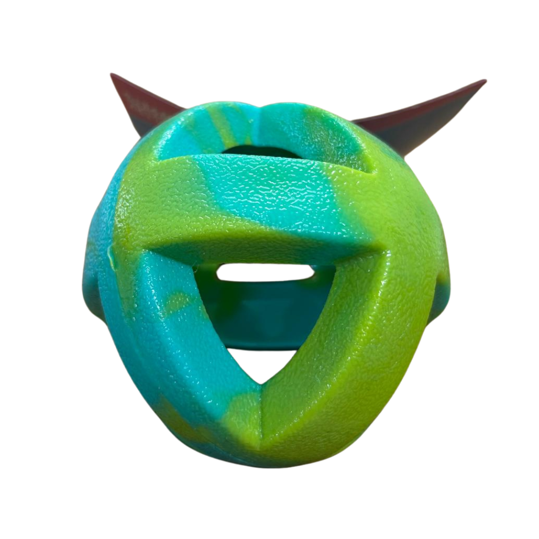 Ministry of Pets Blue & Green Ball