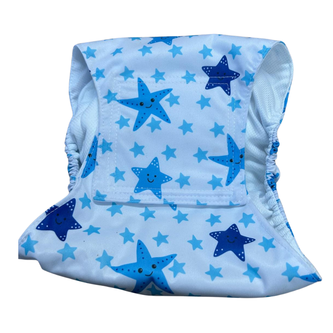 Large Reusable Belly Band Band Stars