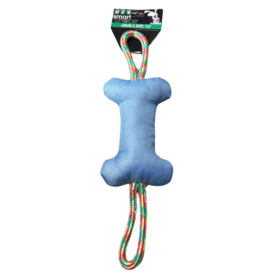 Smart Choice Canvas and Rope Toy
