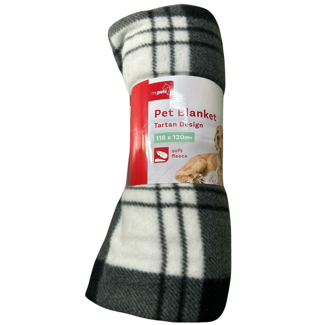 Pet Blanket - Tartan Design