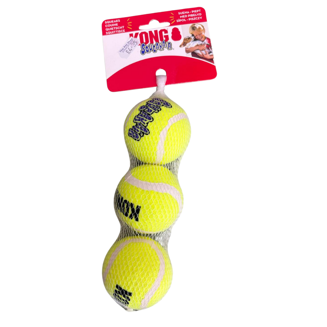 Kong SqueakAir  - 3 Pack of Tennis Balls