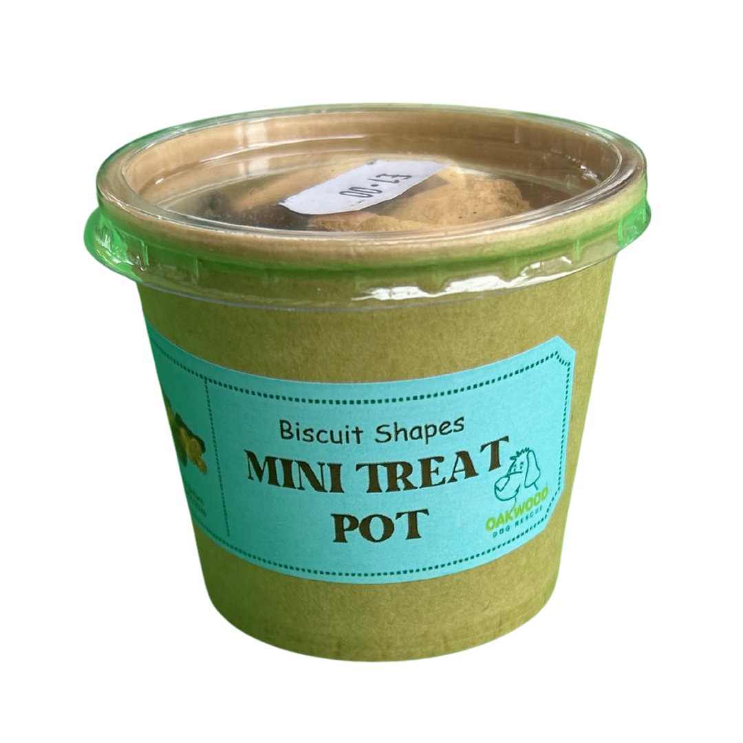 Biscuit Shapes - Mini Treat Pot